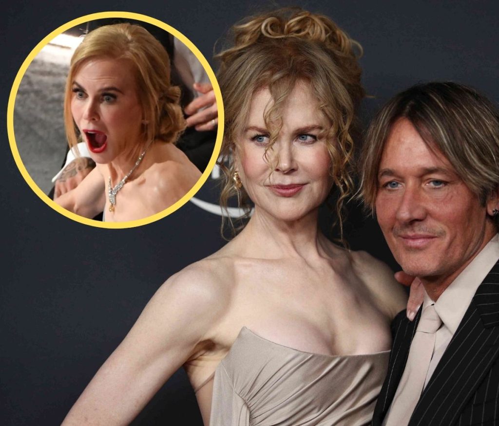 Nicole Kidman in a shocking backstage moment